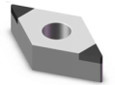 CBN insert, DNGA 150408, 2 tips