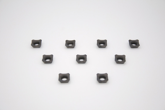 Small PCD Diamond End Mills , High Speed Cutting Polycrystalline Diamond Tools