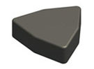 WNMN 080408 Solid CBN Inserts For Turning Cast Iron