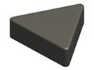 TNMN 160408 Cubic Boron Nitride Inserts Hardened Steel Turning