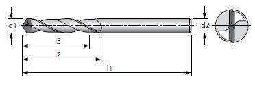 Diamond Twist Drill